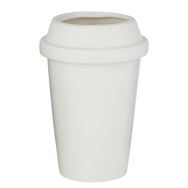 Vaso COFFEE LOVER Grès - Bianco