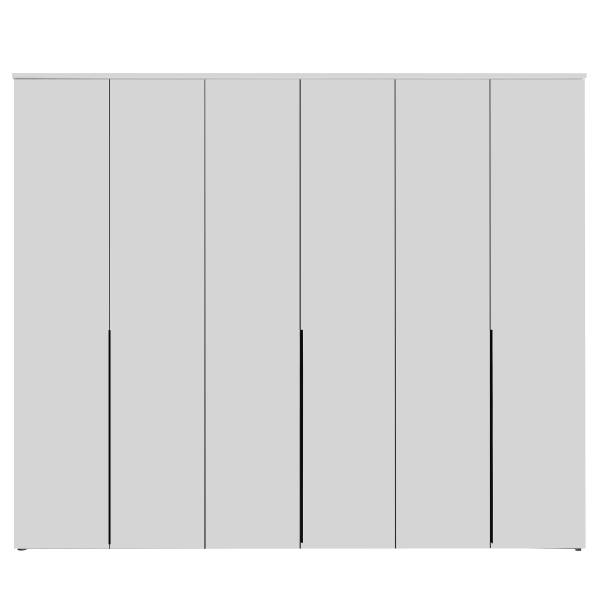 Draaideurkast Espinares wit - Breedte: 270 cm - zonder spiegeldeur(en)