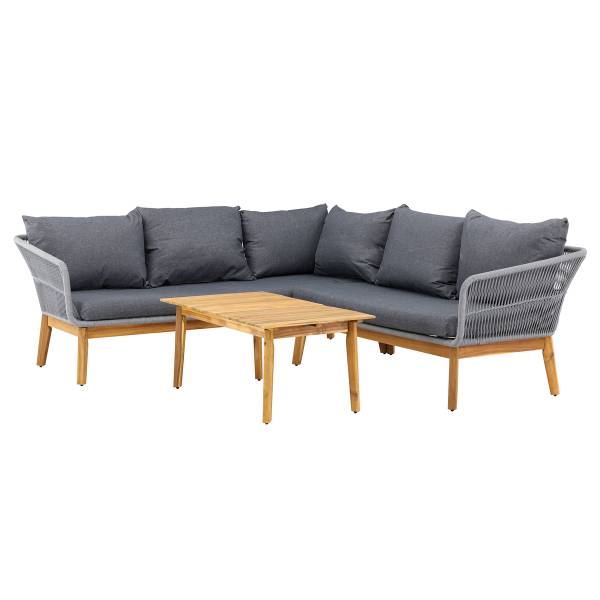 Loungeset Chania 2-teilig Typ B Grau