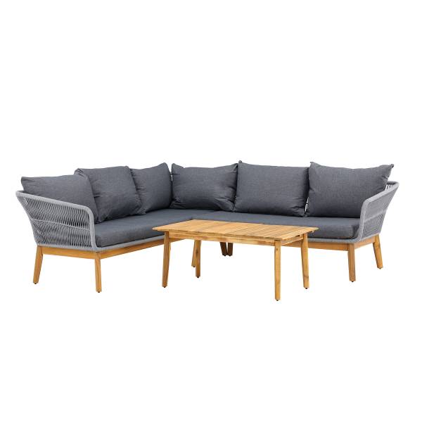 Loungeset Chania 2-teilig Typ B Grau
