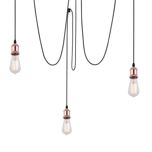 Hanglamp Oliver type B ijzer - Aantal lichtbronnen: 3