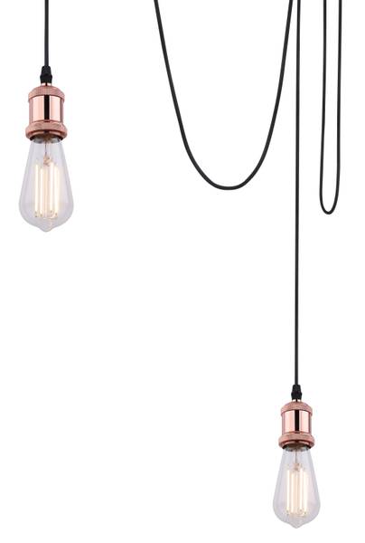 Hanglamp Oliver type B ijzer - Aantal lichtbronnen: 3
