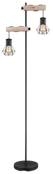 Lampada da terra Priska Ferro - 2 punti luce