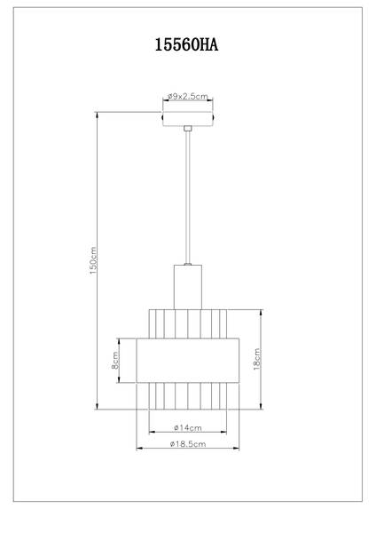 Suspension Milley - Type D Verre coloré / Fer - 1 ampoule