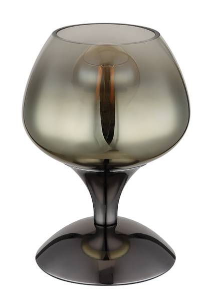 Lampe de table Maxy - Type D Verre coloré / Fer - 1 ampoule