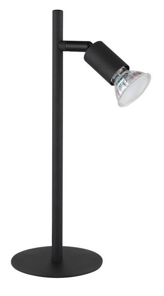 Lampe de table Matrix Fer - 1 ampoule - Noir