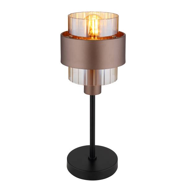 Lampada da tavolo Milley Vetro / Ferro - 1 punto luce
