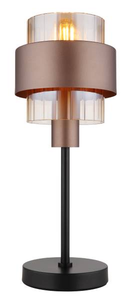 Lampada da tavolo Milley Vetro / Ferro - 1 punto luce