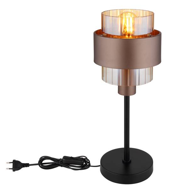 Lampada da tavolo Milley Vetro / Ferro - 1 punto luce