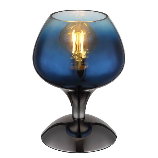 Tafellamp Maxy type F gekleurd glas/ijzer - 1-lichts
