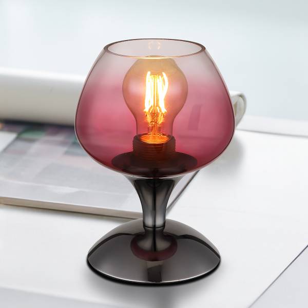 Lampada da tavolo Maxy G Vetro / Ferro - 1 punto luce