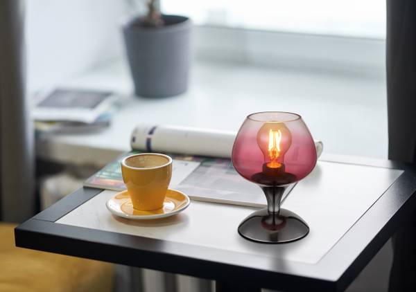 Lampada da tavolo Maxy G Vetro / Ferro - 1 punto luce