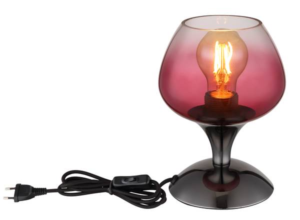 Lampada da tavolo Maxy G Vetro / Ferro - 1 punto luce