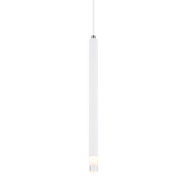 Lampada a sospensione Ryan B Ferro - 1 punti luce - Bianco