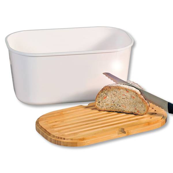 Brotkasten Ozomu Melamin - Weiß