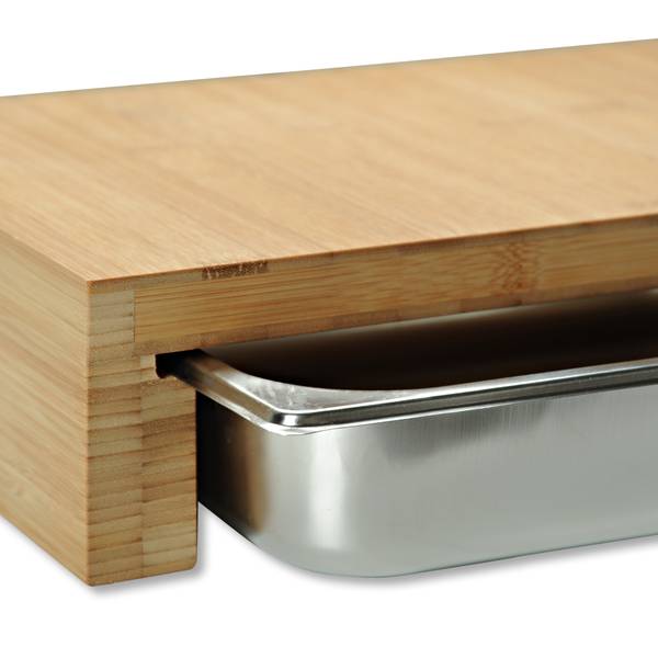 Schneidebrett Arege 2-teilig Bambus - Beige