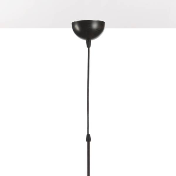 Pendelleuchte Maida Baumwollstoff / Eisen - 1-flammig