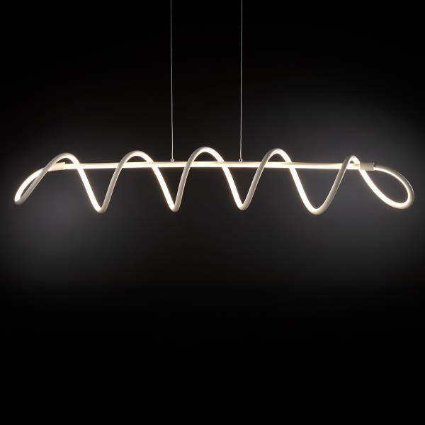 Pendelleuchte Spirale Aluminum - 1-flammig