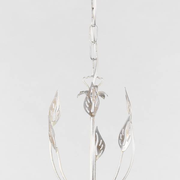 Kroonluchter Lancia gekleurd glas/ijzer - Aantal lichtbronnen: 5