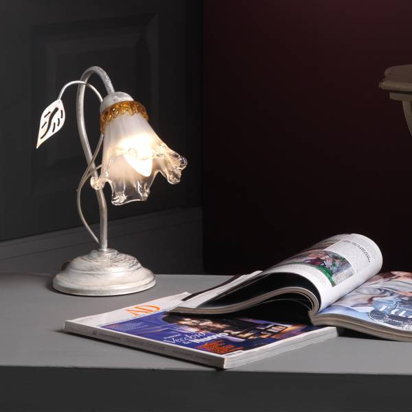 Lampe de table Lancia Verre coloré / Fer - 1 ampoule