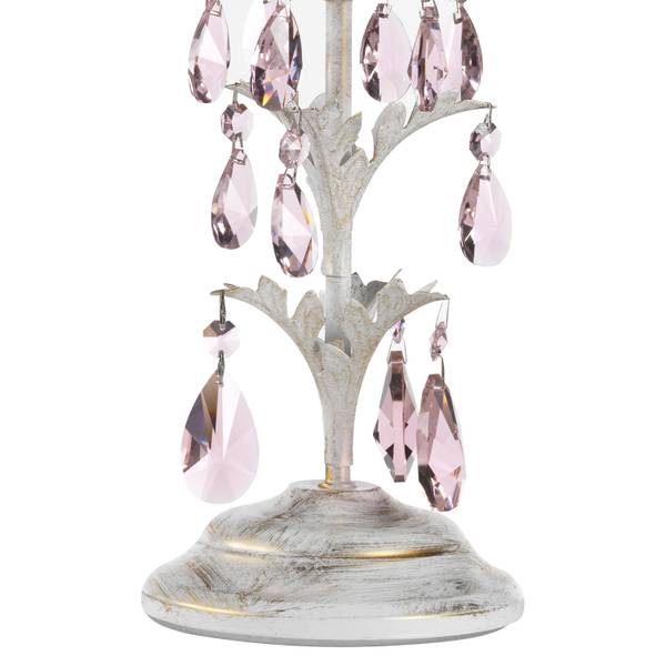Lampe de table Kate Verre cristallin / Fer - 1 ampoule