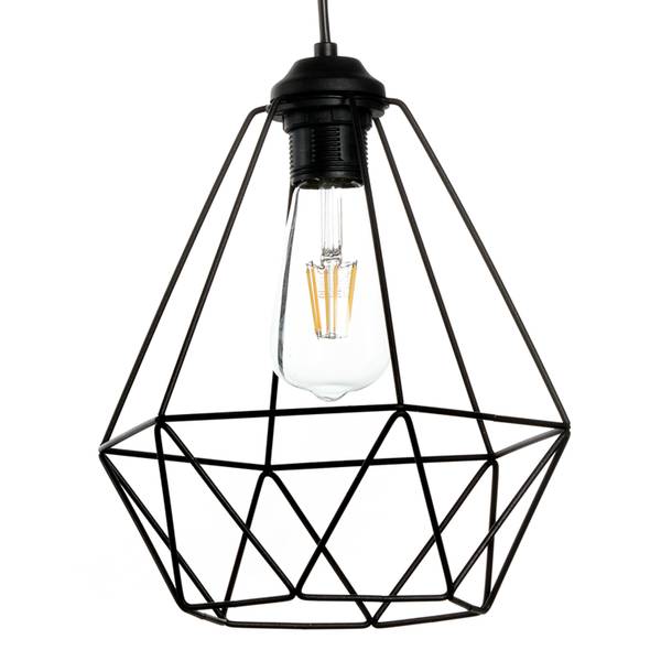 Suspension Baldo - Type A Fer - 2 ampoules - Blanc