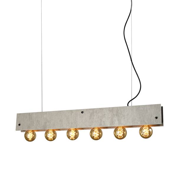 Suspension Argo 6 ampoules - Gris