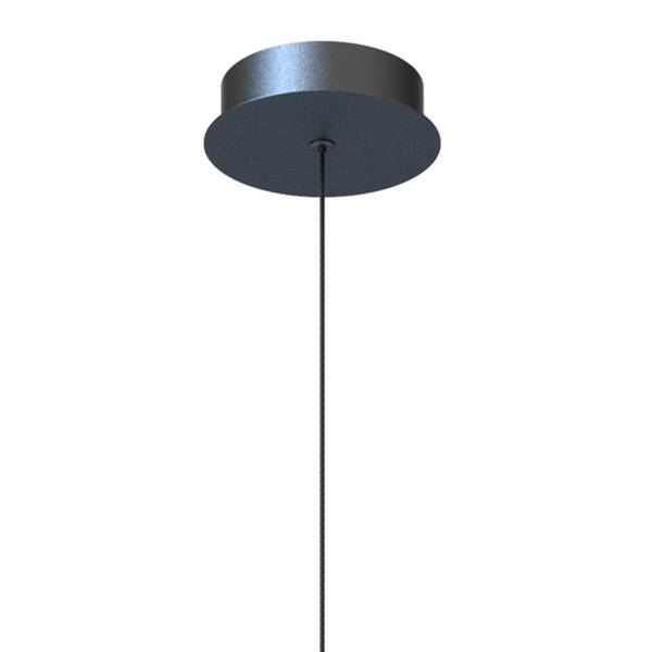 Pendelleuchte Lilly Farbglas / Eisen - 1-flammig