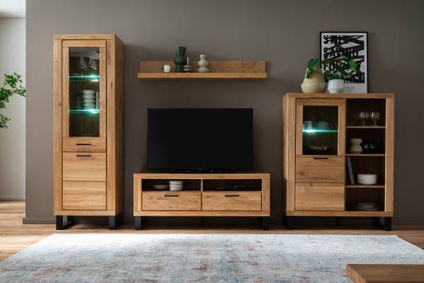 Mobile TV Macunio - 138 cm Faggio parz. massello