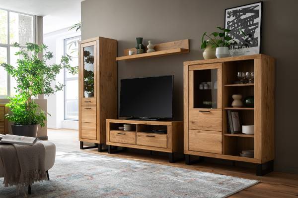 Mobile TV Macunio - 138 cm Faggio parz. massello