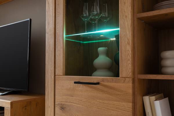 Credenza Macunio - 108 cm Faggio parz. massello