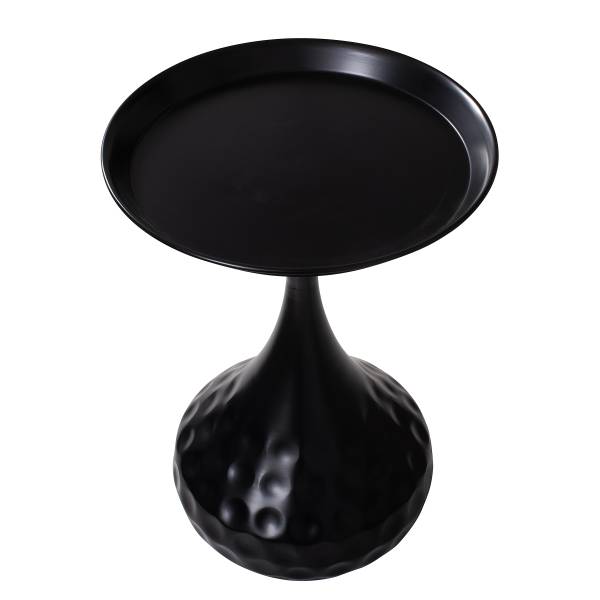 Beistelltisch Stockport Metall - Schwarz