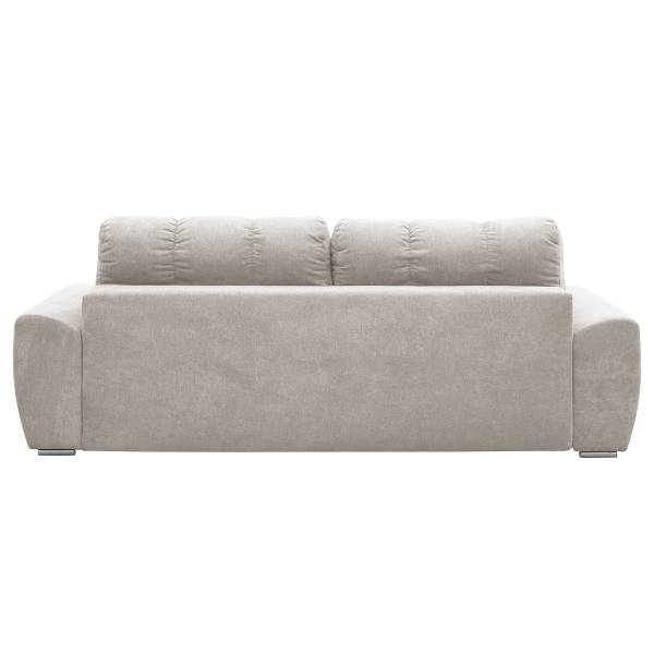 Schlafsofa Gumsa Strukturstoff Asali: Silber