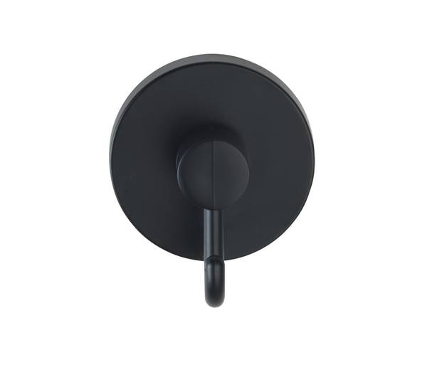 Patères murales Vacuum-Loc lot de 2 ABS - noir