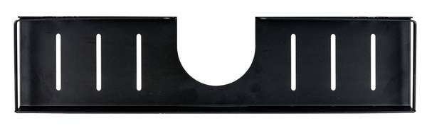 étagère douche Altarella acier inoxydable - noir - Largeur : 45 cm