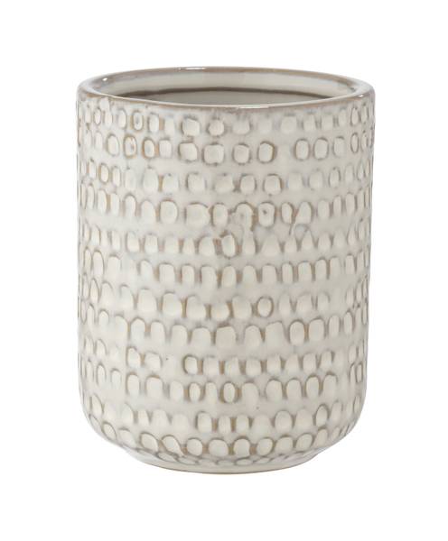 Bad-Accessoire-Set Pergole 2-teilig Keramik / ABS - Creme