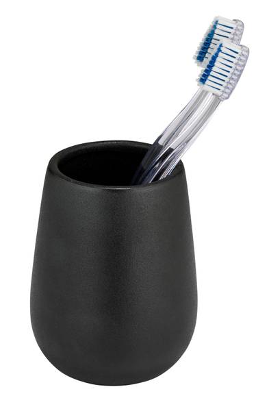 Bad-Accessoire Set Nerno Keramik- Schwarz