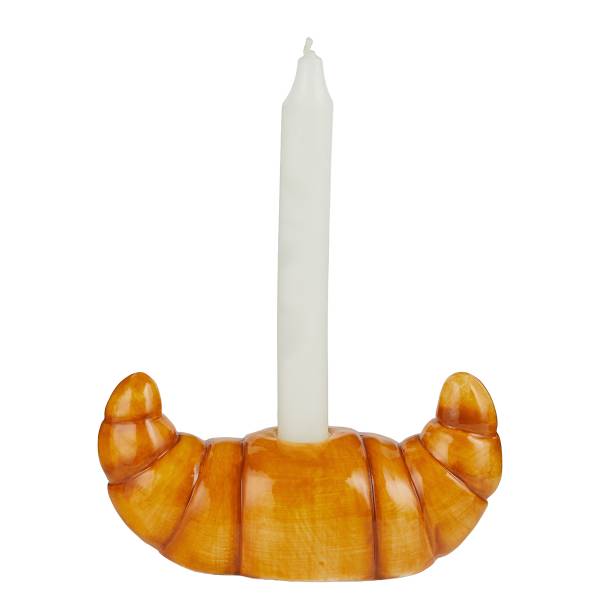 Portacandela CROISSANT Dolomite - marrone chiaro