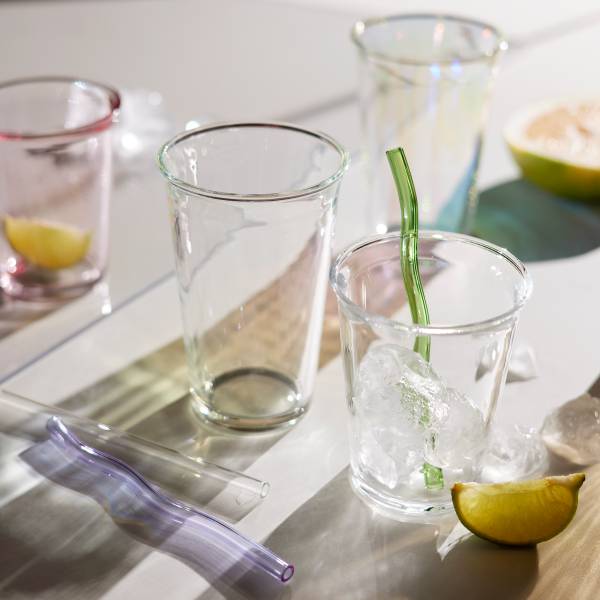 Trinkglas GALET 6er-Set Sodalime Glas - Transparent - Durchsichtig - Fassungsvermögen: 0.28 L