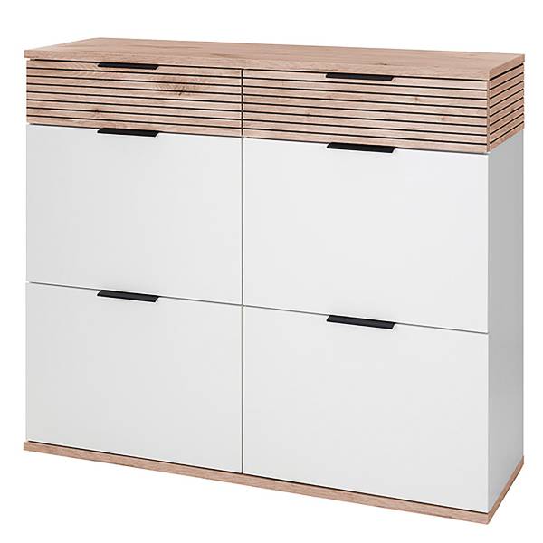 Ensemble d’entrée Mesola 3 él. Blanc / Imitation chêne viking