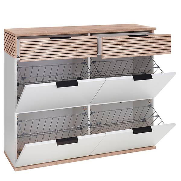 Ensemble d’entrée Mesola 3 él. Blanc / Imitation chêne viking