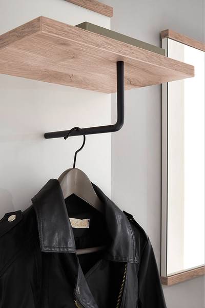 Ensemble d’entrée Mesola 3 él. Blanc / Imitation chêne viking