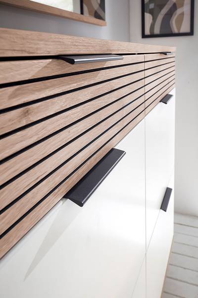 Ensemble d’entrée Mesola 3 él. Blanc / Imitation chêne viking