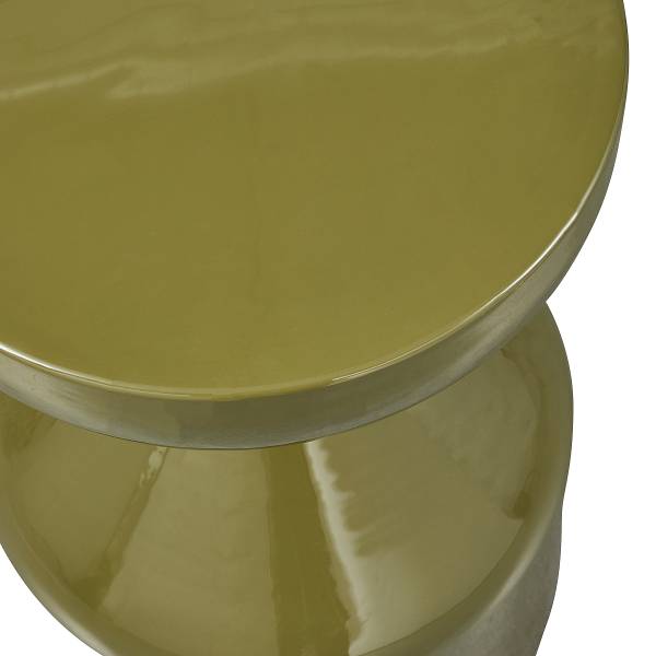Tavolino Floyd Metallo - Giallo oliva