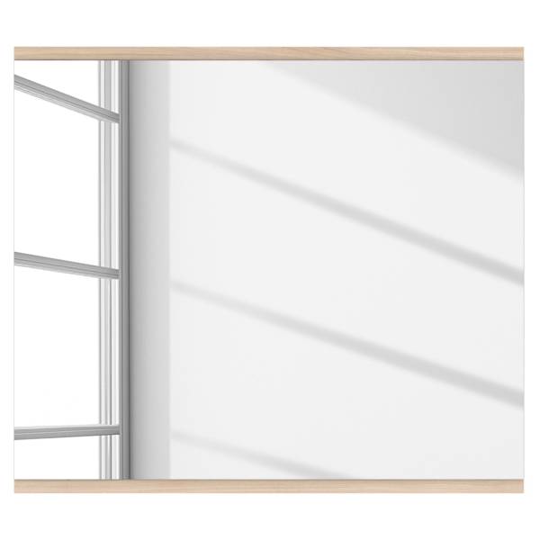 Miroir Akassa Imitation chêne clair