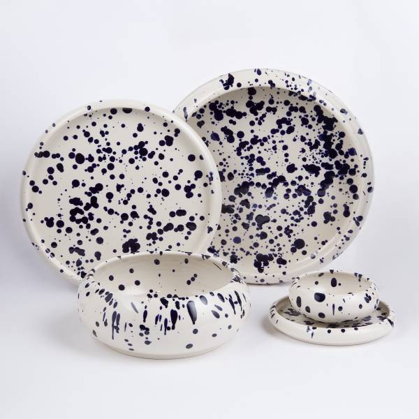 Scodella BOOGY SPLASH Grès - Blu scuro