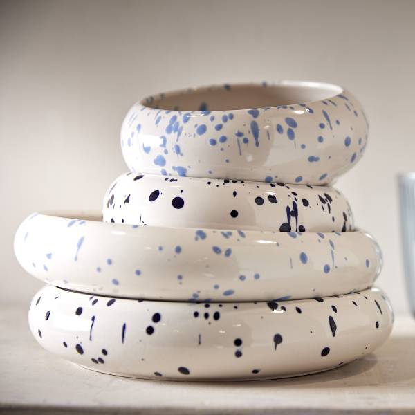 Scodella BOOGY SPLASH Grès - Blu scuro