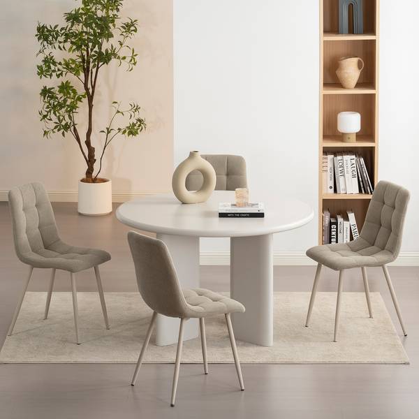 Polsterstuhl GUGU 4er-Set Beige