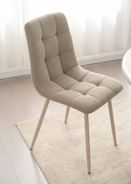 Polsterstuhl GUGU 4er-Set Beige