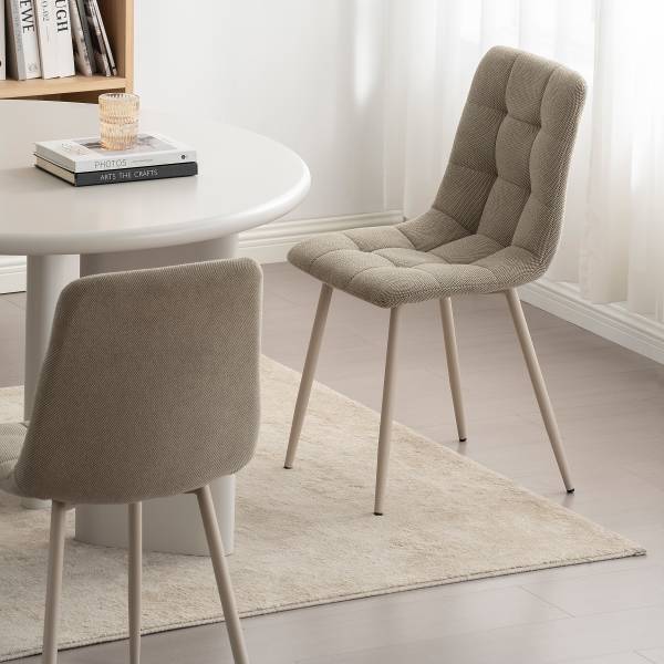 Polsterstuhl GUGU 4er-Set Beige